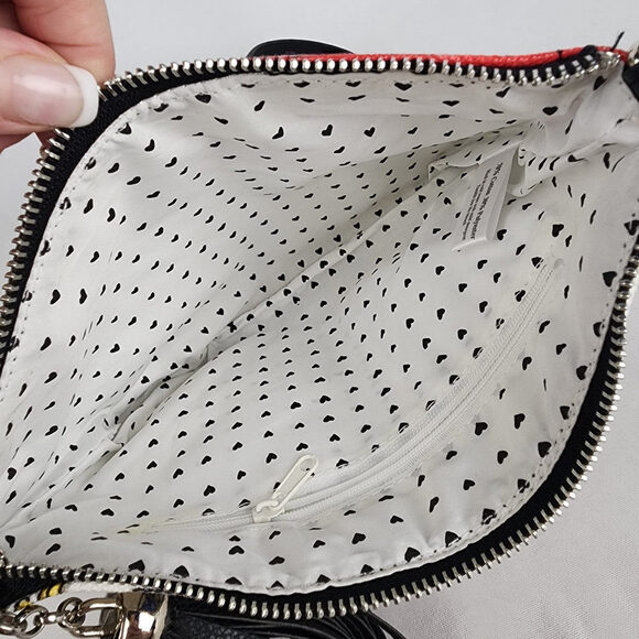 Brighton White Chain Print Crossbody Purse - Picture 5 of 7